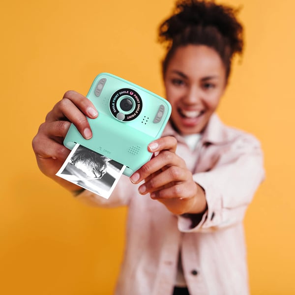 Instant Kamera Pixiprint inkl. 5 ruller Turquoise