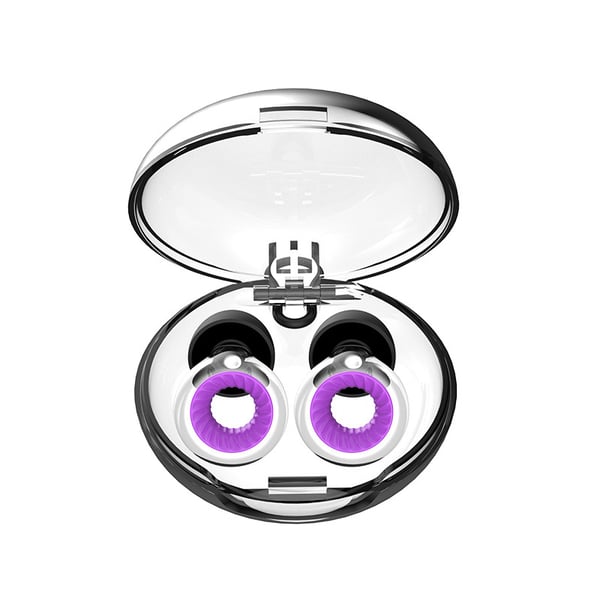 Melua vaimentavat korvatulpat Purple