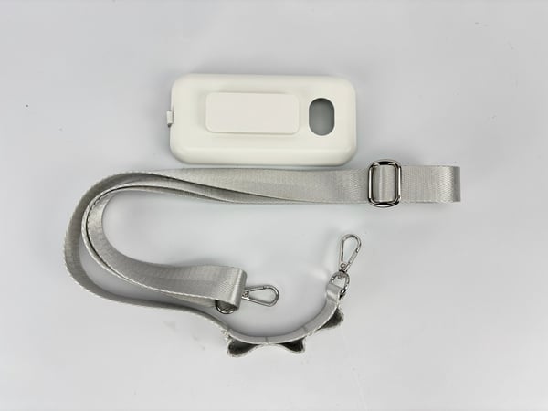 Battery Back Clip Beskyttelsesveske for Apple Vision Pro White