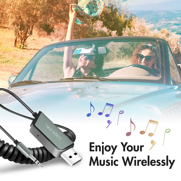 Bluetooth-modtager og håndfri AUX 3,5 mm BT5.3