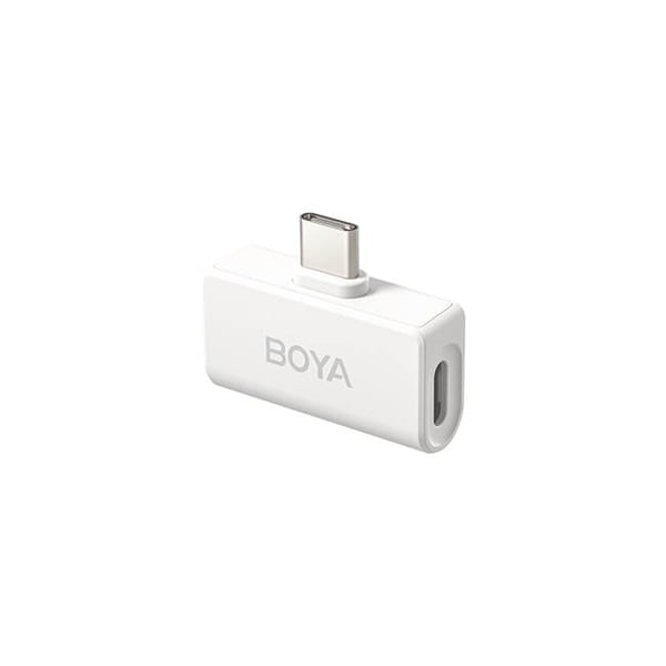Trådløs 2,4 GHz Mikrofon x2 Omic-U USB-C Hvit
