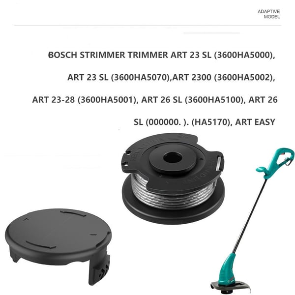 Spole med trimmerlinje for Bosch Easy GrassCut 18-230