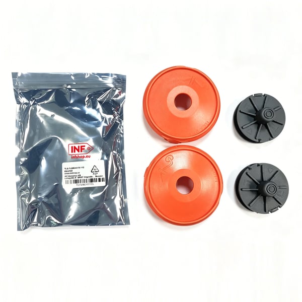 Erstatningssnelle og dekselsett for Gardena trimmere 2 spools