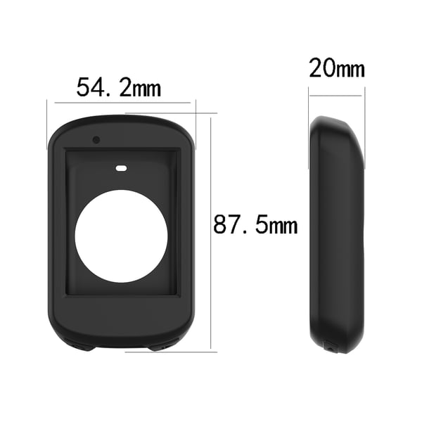 Beskyttende silikonetui til Garmin Edge 830 Black