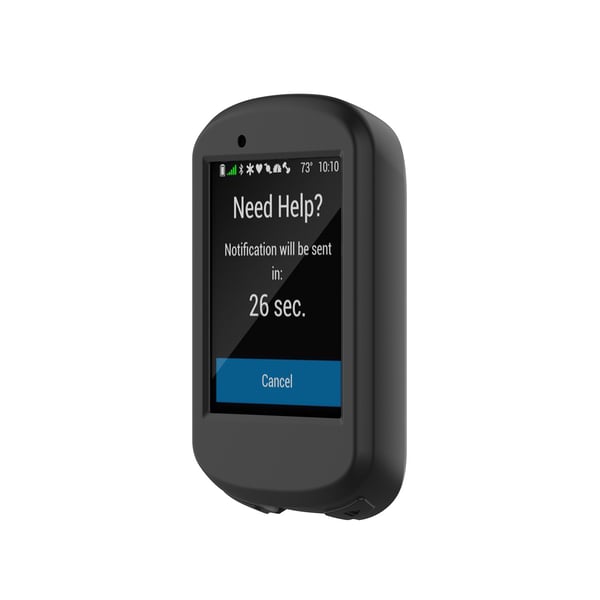 Beskyttende silikonetui til Garmin Edge 830 Black