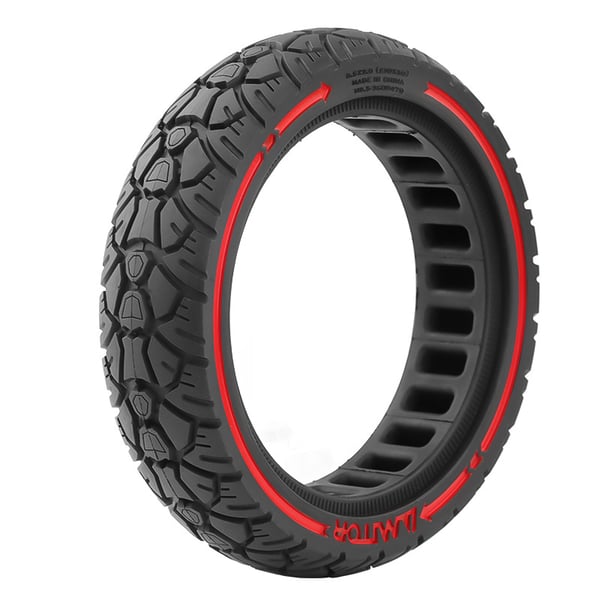 Punkteringsfritt dekk Xiaomi M365 8,5x2,0 (230x50) Svart/rødt