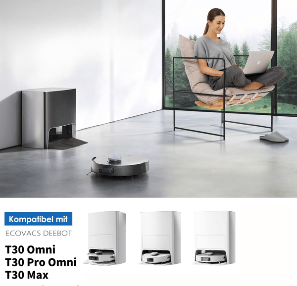Reservedeler til Ecovacs T30 Omni, T30 Pro Omni, T30 Max