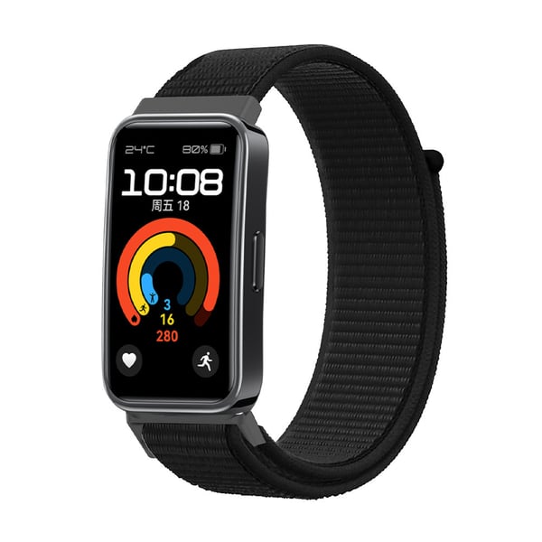 Kellon hihna Huawei Band 9 / Huawei Band 8:lle Black
