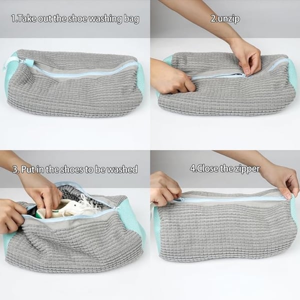 Pesupussit kengille 2 kpl Grey