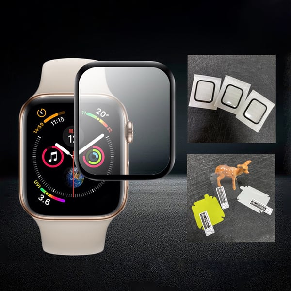 Skjermbeskytter til Apple Watch Series 9/8/7 (45 mm), 2-pakning