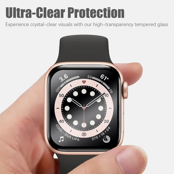 Skjermbeskytter til Apple Watch Series 9/8/7 (45 mm), 2-pakning