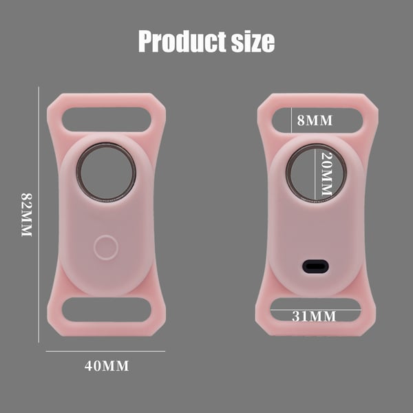 Veske til kjæledyrhalsbånd Samsung Galaxy Smart Tag 2 Pink