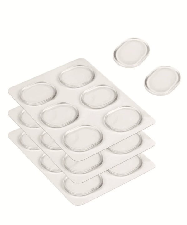 Drum Mute Pads, Silikon Drum Dampeners Gel Pads Transparent