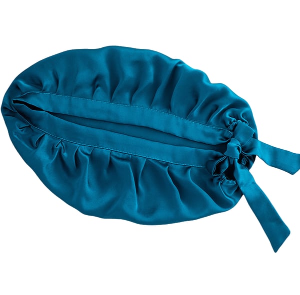 16 Momme Silke Søvnhette Blue