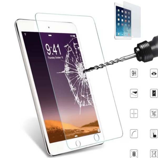 Skjermbeskytter i herdet glass til iPad 10.2