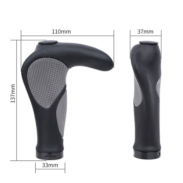 Ergonomiska Cykelgrepp - 1 par