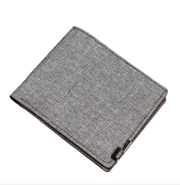 Denim stofpung til mænd DarkGrey