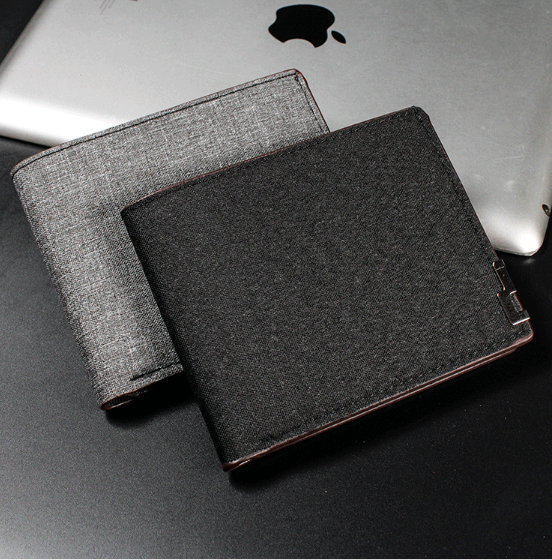Denim stofpung til mænd DarkGrey