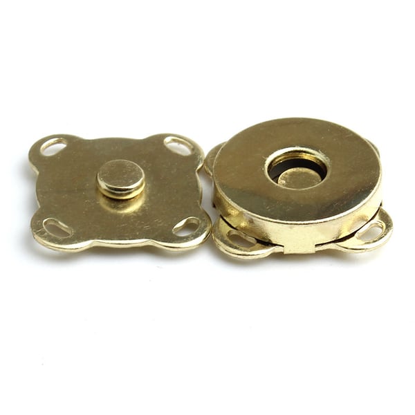18 mm magneettiset ompelukiinnikkeet, 10 kpl Gold