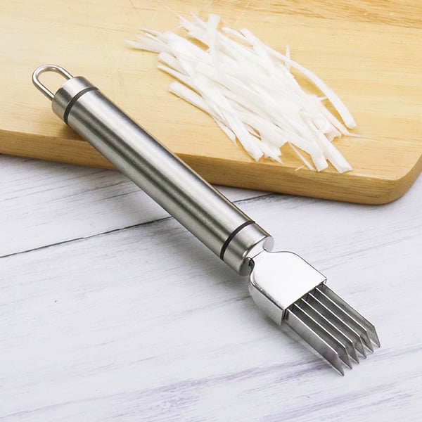 Shred Silk the Knife, grøntsagsløg-hvidløgsskærer