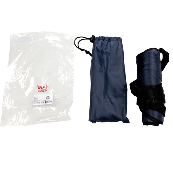 Rejsefodstøtte / hængekøje til fødder NavyBlue