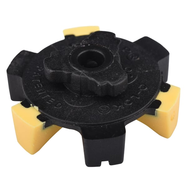 Golfkenkien vaihtonapit Black+Yellow