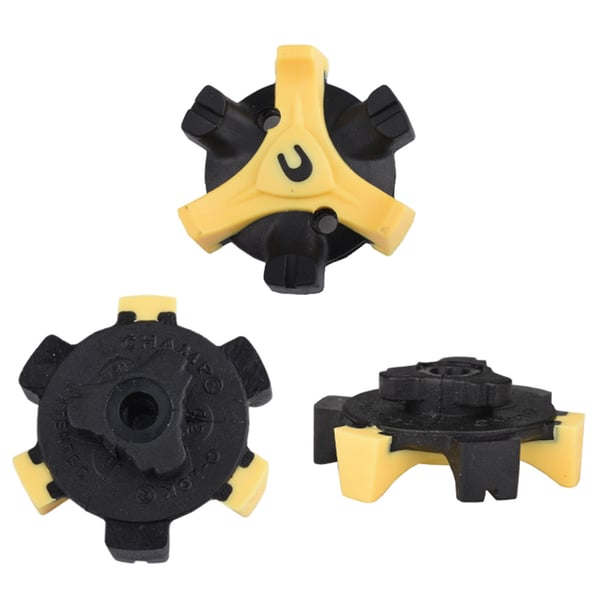 Golfkenkien vaihtonapit Black+Yellow
