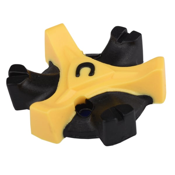 Golfkenkien vaihtonapit Black+Yellow