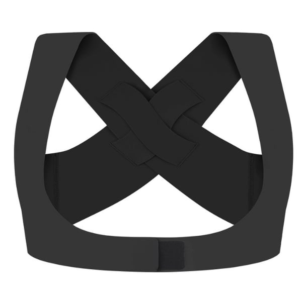 Posture Corrector for ryggstøtte - Lett og pustende Black S