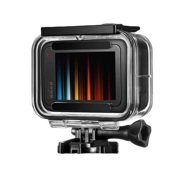 Lilla dykkerfilter med vanntett etui til GoPro 9/10/11/12 Red