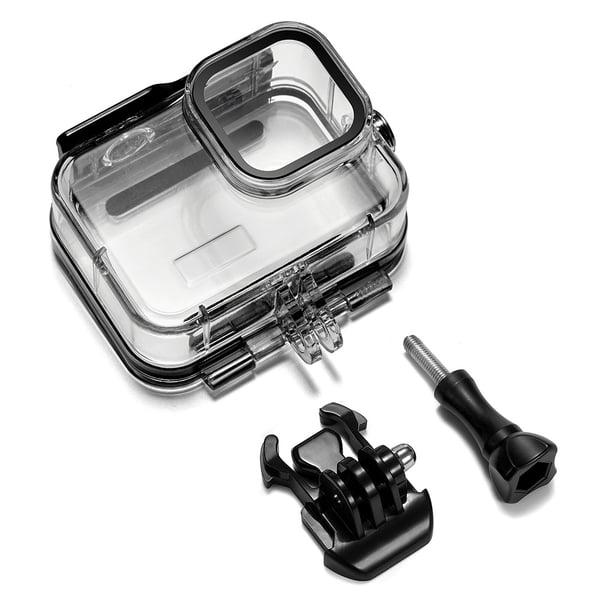 Lilla dykkerfilter med vanntett etui til GoPro 9/10/11/12 Red