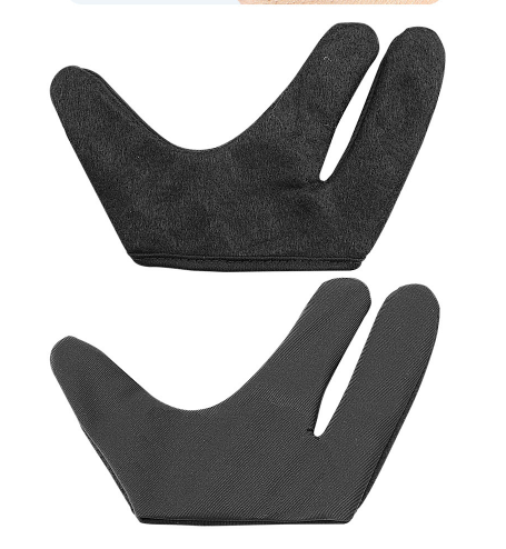 Varmebestandig hårstylinghandske med tre fingre Left hand