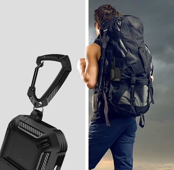 Beskyttelsesdeksel for AirPods Pro 2 Black