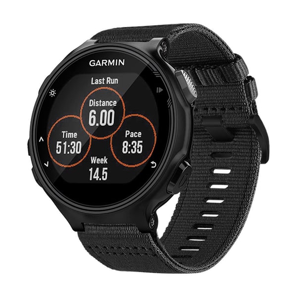 Nylon kellon ranneke Garminille Black