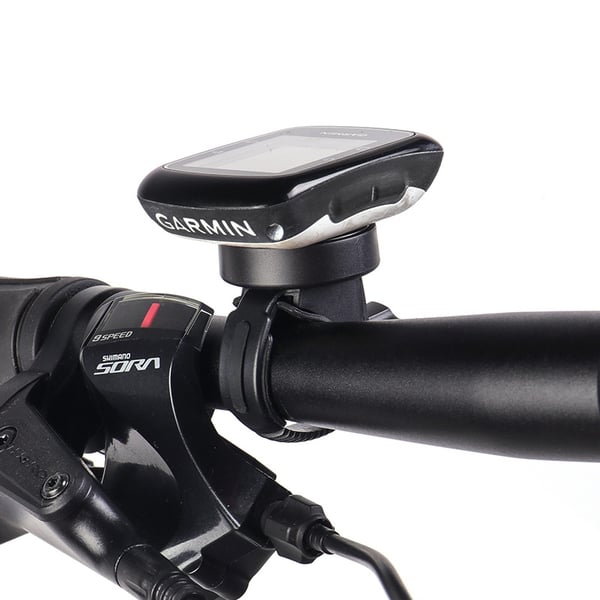 Sykkeldatamaskinfeste for Garmin, Wahoo, Bryton - Svart
