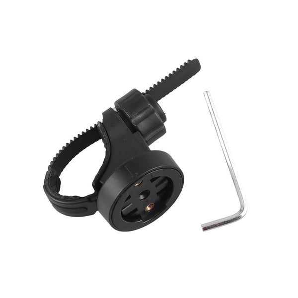 Sykkeldatamaskinfeste for Garmin, Wahoo, Bryton - Svart
