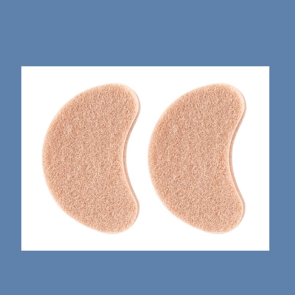 Dempende filtputer for forfoten Beige