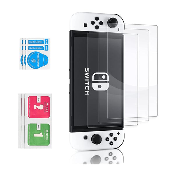Nintendo Switch OLED-deksel med tilbehør