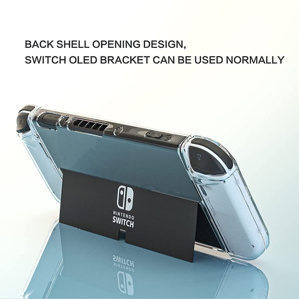 Nintendo Switch OLED-deksel med tilbehør