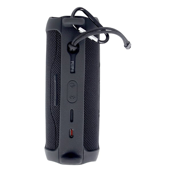 JBL Flip 6 silikonisuojakotelo olkahihnalla Black