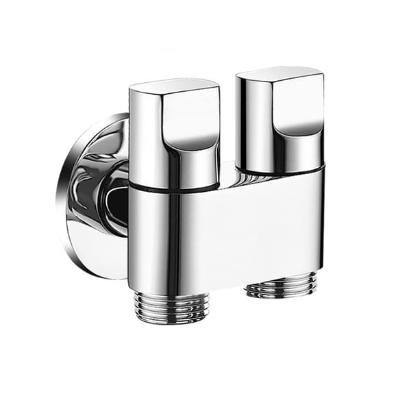 Messing Mini One-Inlet 1/2 To-Outlet Universal Water Splitter