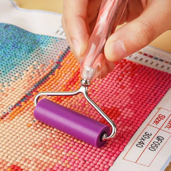 Diamantmålarvalsverktyg Purple