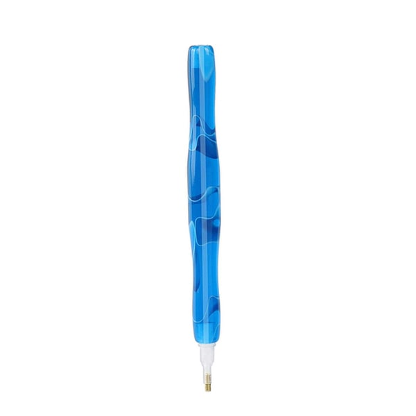 Diamantmalingspennesett med rull Blue