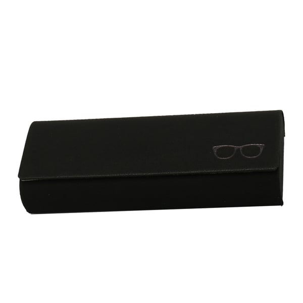 Glasögonfodral i PU-läder Black