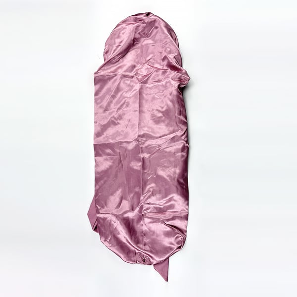Satiini unimyssy rusetilla PinkGold