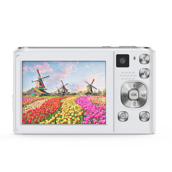 4K HD digitalkamera med stabilisering DC308 White