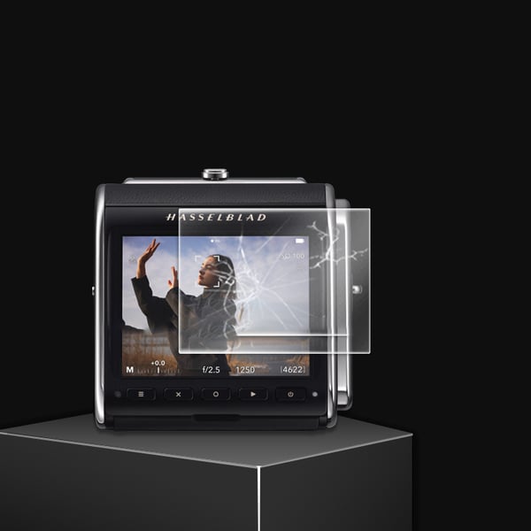Hasselblad 907x skjermbeskytter, aluminiumsglass, 0,26 mm, buede kanter