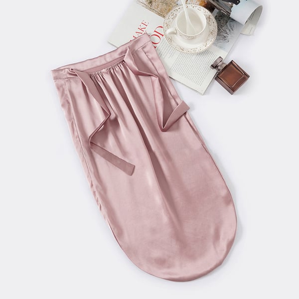 Säädettävä pitkä silkkiunimyssy Pink