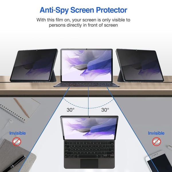 Skjermbeskytter for personvern Samsung TAB S9 Ultra