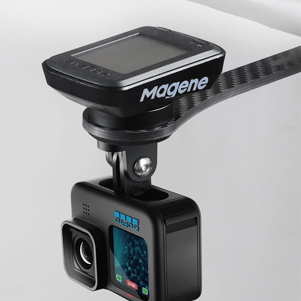 Sykkelfeste i karbonfiber for Garmin/Wahoo/Bryton